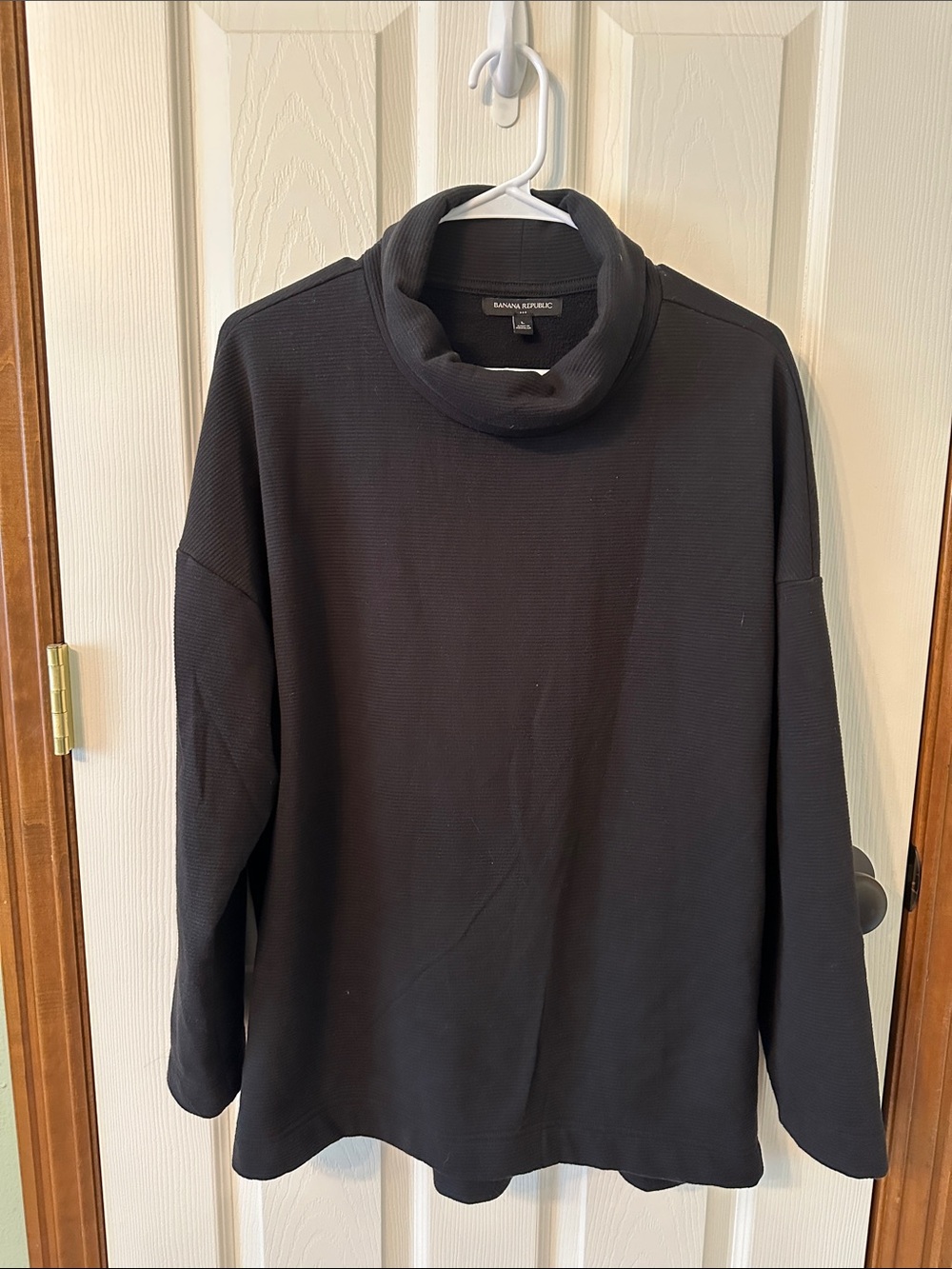 Banana Republic Black Turtleneck Sweater
